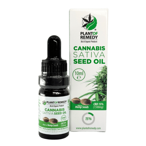 Huile CBD 15% graines de chanvre | PLANT OF REMEDY
