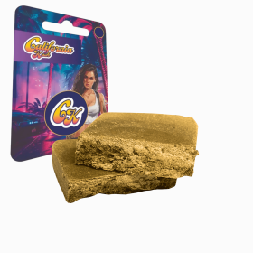 Résine Nouveau Jaune CBD 50% California Kush 2g