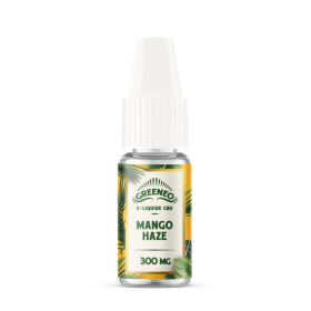 E-liquide CBD Mango Haze | GREENEO sans nicotine (500 mg)