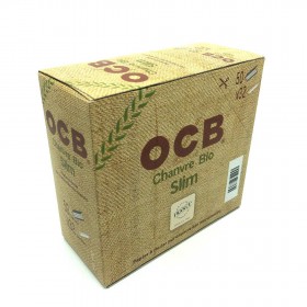 Feuilles slim non-blanchies chanvre bio x 32 - lot de 50 | OCB