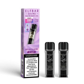 Pod Peche Glacee 2ml Elfa Pro - ElfBar (pack de 2) (10 mg/ml)