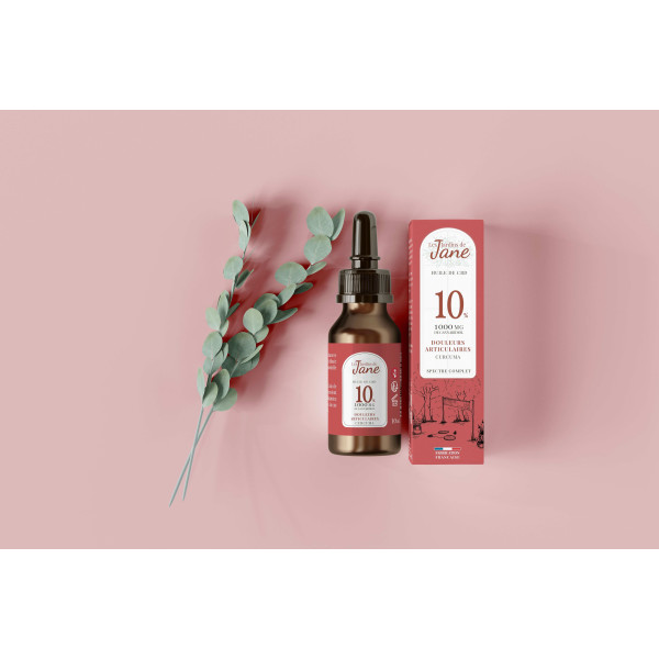 Huile CBD 10% full spectrum articulations | LES JARDINS DE JANE