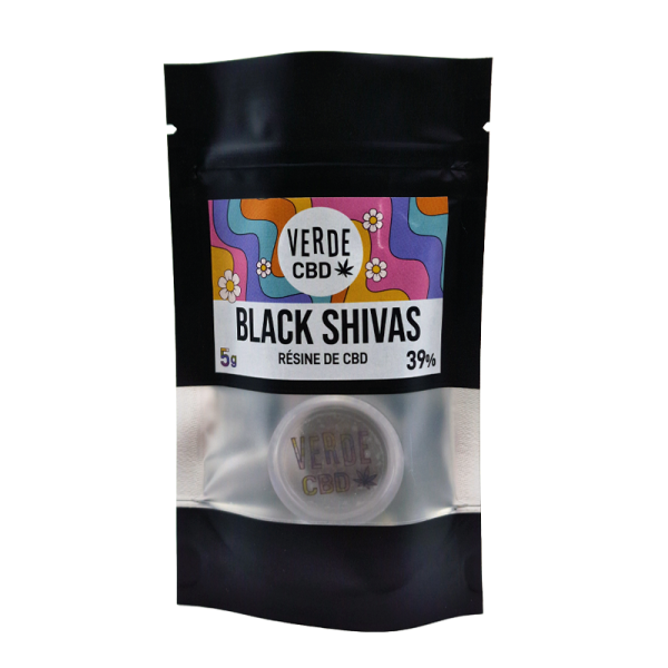 Résine CBD BLACK SHIVAS | VERDE CBD