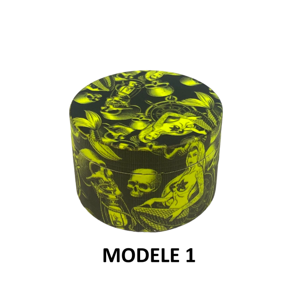 Grinder 50mm green skulls | FARO (Modèle 5)