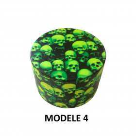 Grinder 50mm green skulls | FARO (Modèle 5)