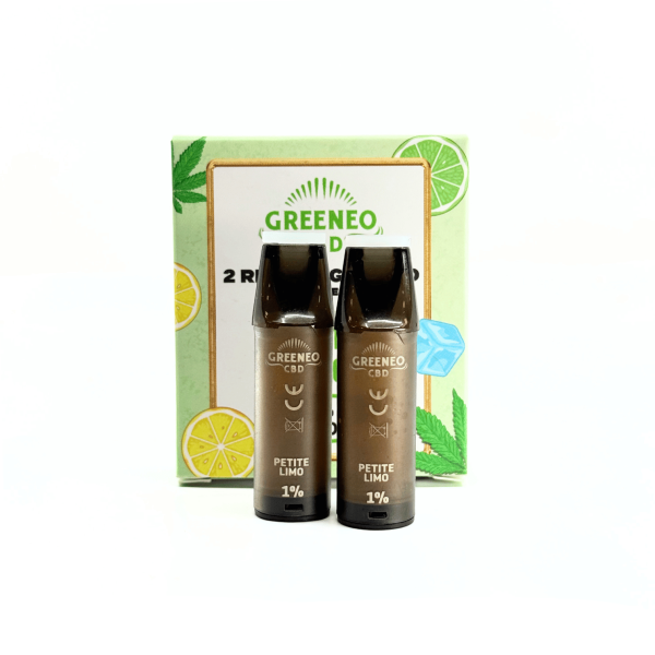 Cartouches CBD PETITE LIMO - 2 pcs | GREENEO