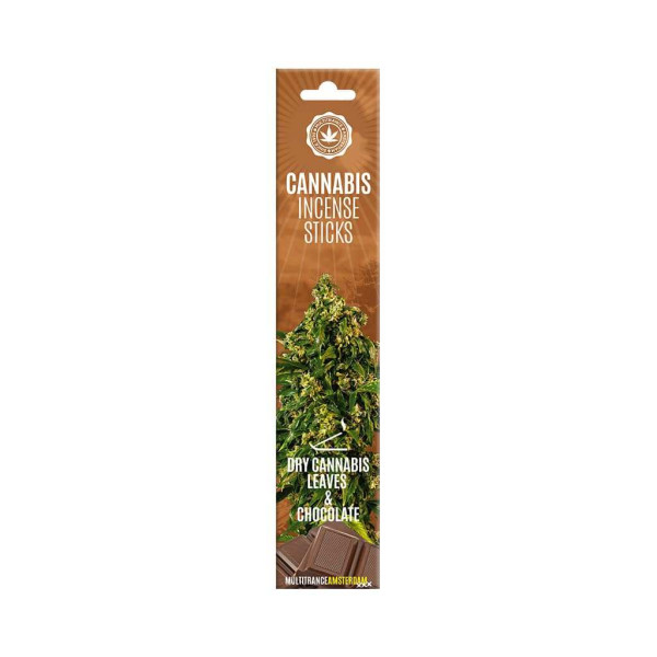 Encens Dry Cannabis Chocolat MULTITRANCE 15 bâtons