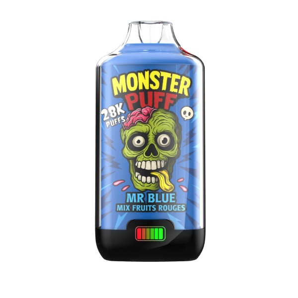 Puff Monster Puff 28k Mr Blue Mix Fruits Rouges (10 mg/ml)