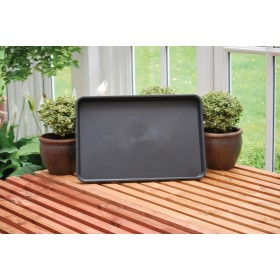 Plateau de jardin standard noir