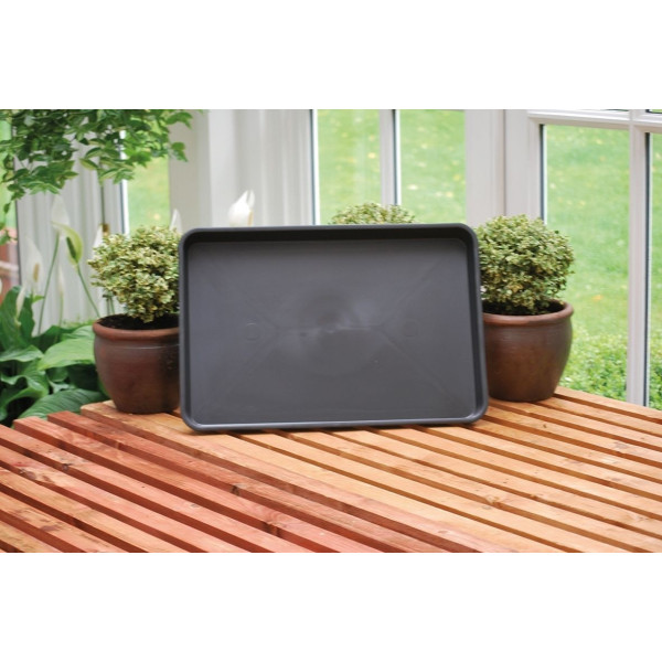 Plateau de jardin standard noir