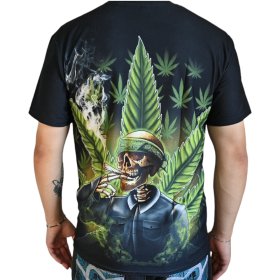 T-shirt Cannabis Skull (XL)