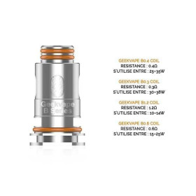 Resistances B Coil Geekvape (pack de 5) (1.2 Ohms)