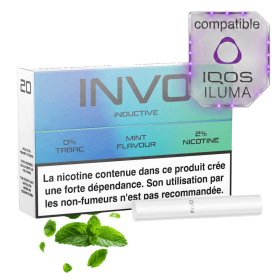 INVO Inductive Menthe - Recharge x20 sans tabac