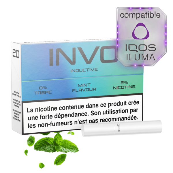 INVO Inductive Menthe - Recharge x20 sans tabac