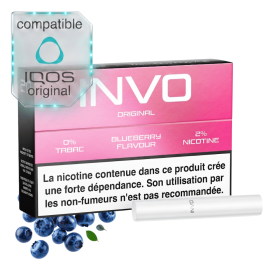 INVO Original Blueberry - Recharge x20 sans tabac