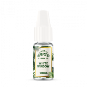 E-liquide CBD White Window | GREENEO sans nicotine (500 mg)