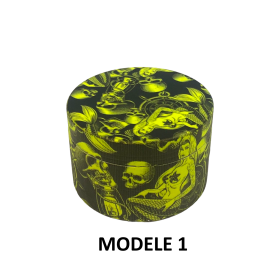 Grinder 50mm green skulls | FARO (Modèle 2)