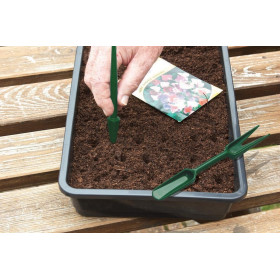 Transplanteur et Plantoir, outils distribution de graines