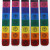 Porte-Encens 7 Chakras Coloré | Bois de Manguier 26cm | Spiritualité