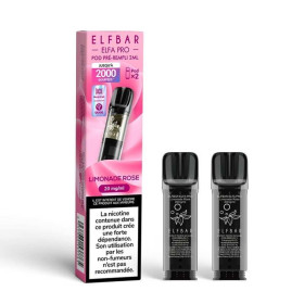 Pod Limonade Rose 2ml Elfa Pro - ElfBar (pack de 2) (10 mg/ml)