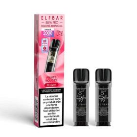 Pod Fruits Rouges 2ml Elfa Pro - ElfBar (pack de 2) (20 mg/ml)