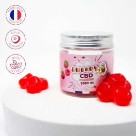 Bonbon CBD 40 MG framboise | SWEEDY