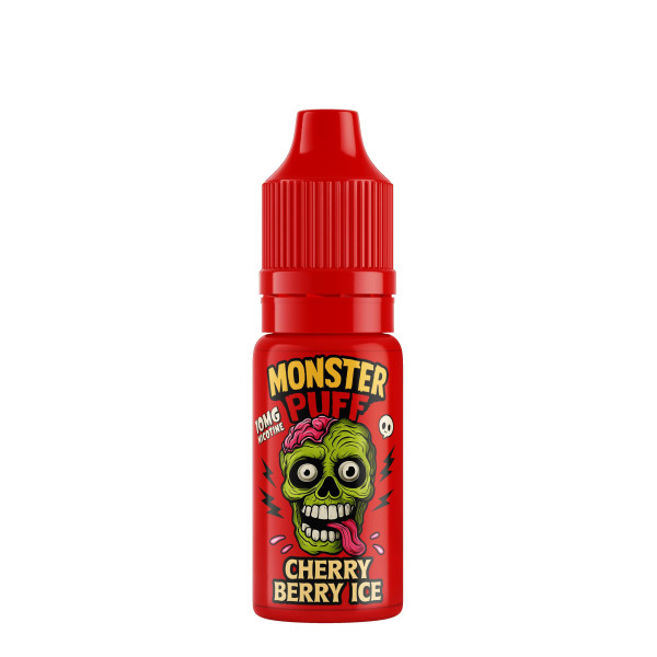 Eliquide Monster Puff 10ml Cherry Berry Ice (20 mg/ml)