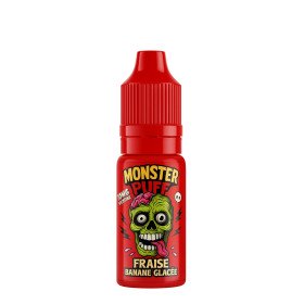 Eliquide Monster Puff 10ml Fraise Banane Glacee (10 mg/ml)