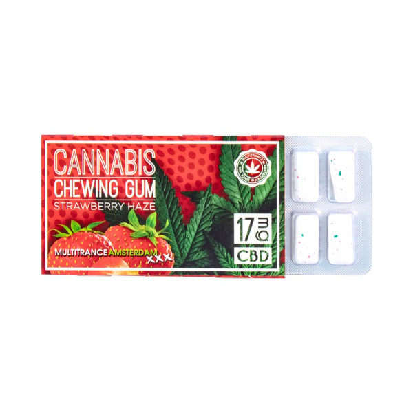 Chewing-gum CBD fraise | MULTITRANCE