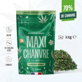 Tisane CBD bio maxi chanvre...