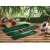 Grand plateau de rebord de fenêtre vert