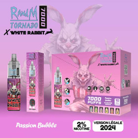 WHITE RABBIT x RandM TORNADO 7000 Passion Bubble