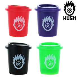 Lot de 18 Boites en plastique Kush avec mini Grinder