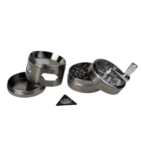 Grinder avec manivelle Champ High 4 parties 55mm