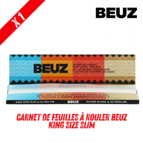 Carnet de feuilles à rouler Beuz King Size Slim