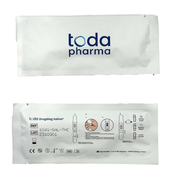 Test de dépistage salivaire THC | TODA PHARMA