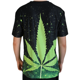 T-shirt Cannabis Galaxy (XL)