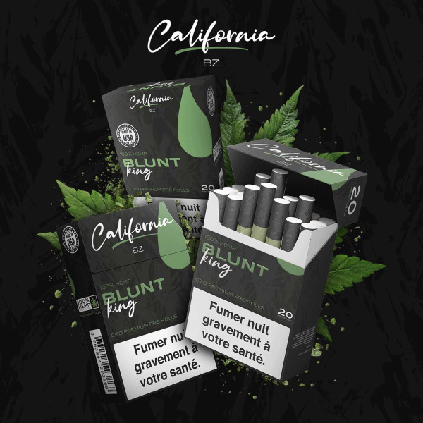 Cigarettes CBD Premium Blunt King California BZ