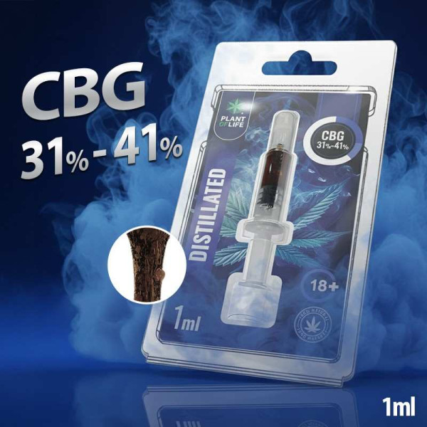 Wax CBG 31-41% Naturelle 1ml | PLANT OF LIFE