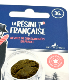 Solide Hash - Résine Française 3g - 34% CBD CBN