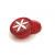 Grinder feuille de cannabis 2 pièces 60mm (Rouge)