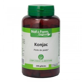 Konjac 200 gélules Nat et Form