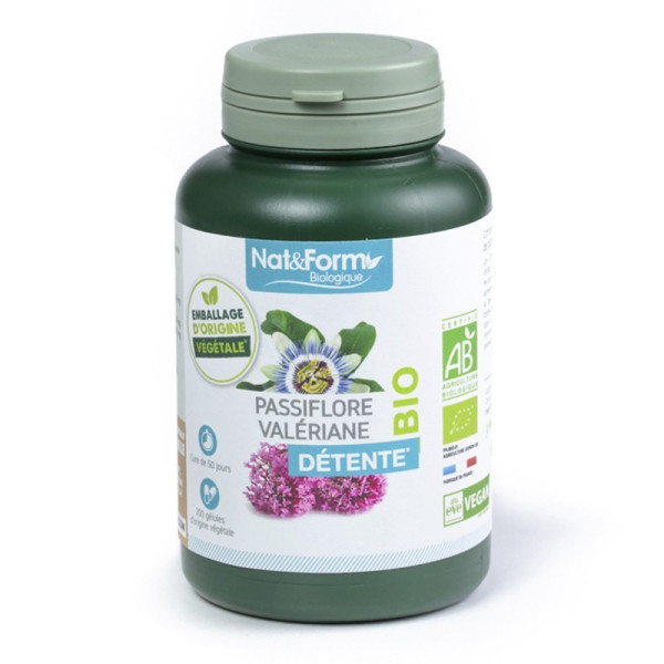 Passiflore valériane 200 gélules BIO