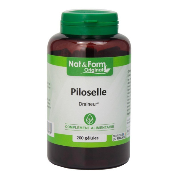 Piloselle 200 gélules en gélatine Nat et Form
