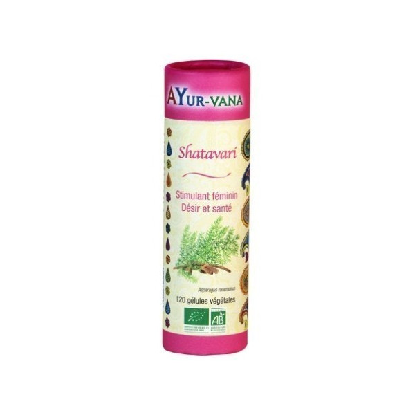 Shatavari 120 gélules Ayur-Vana BIO
