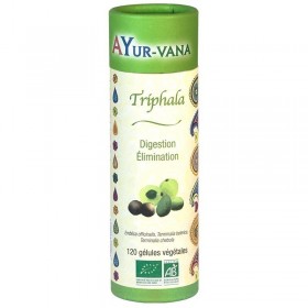 Triphala 120 gélules Ayur-Vana BIO