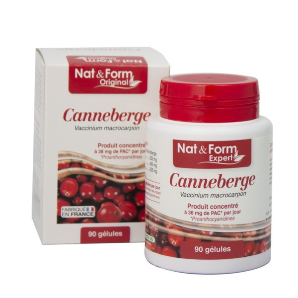 Canneberge 90 gélules Nat et Form