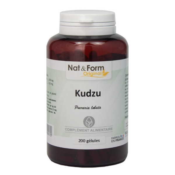 Kudzu 200 gélules en gélatine Nat et Form