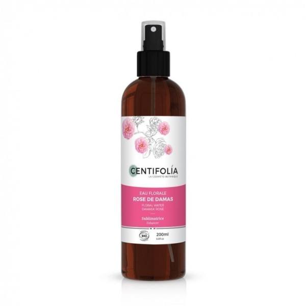 Eau florale rose de damas Centifolia BIO