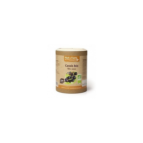 Cassis gamme écoresponsable 90 gélules Nat et Form